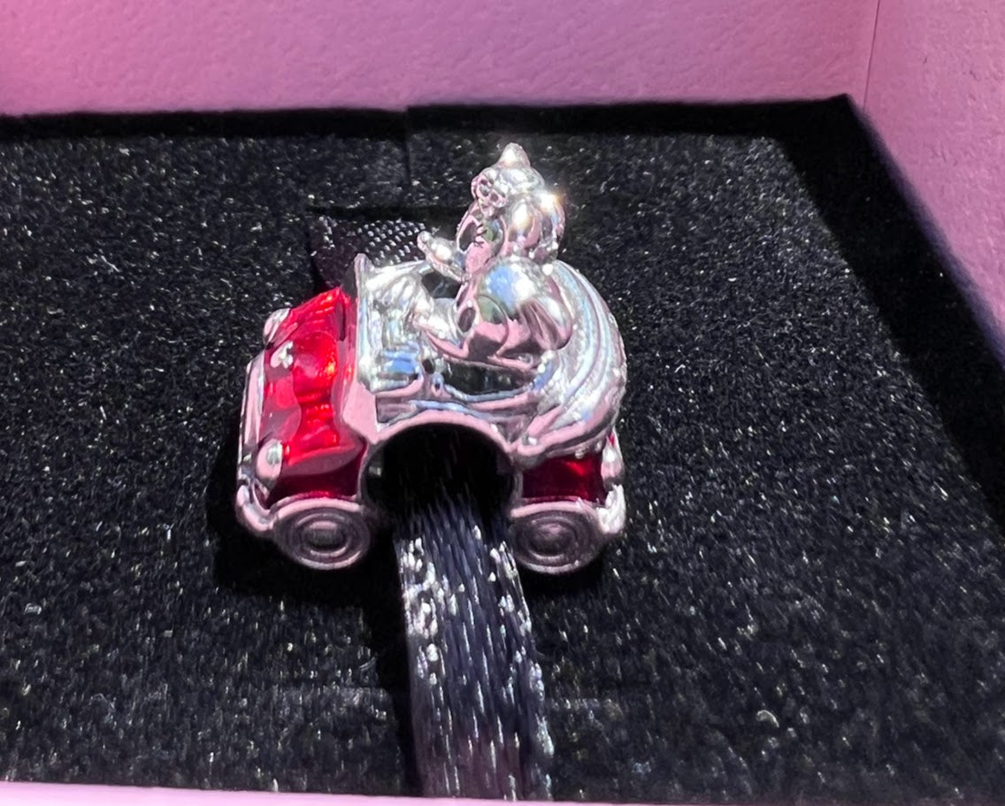 Mickey & Minnie Runaway Railway Red Car Disney Parks Pandora Charm