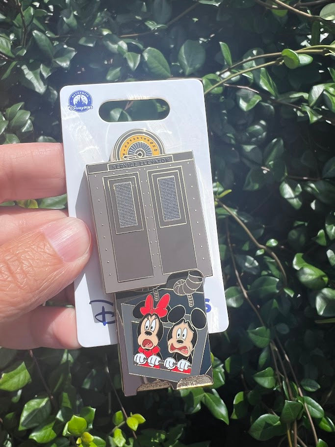 Mickey & Minnie Tower of Terror Disney Pin
