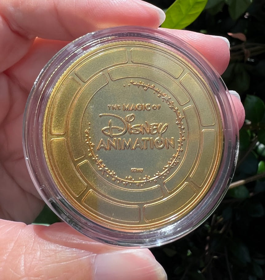Mickey & Minnie The Magic of Disney Animation Medallion