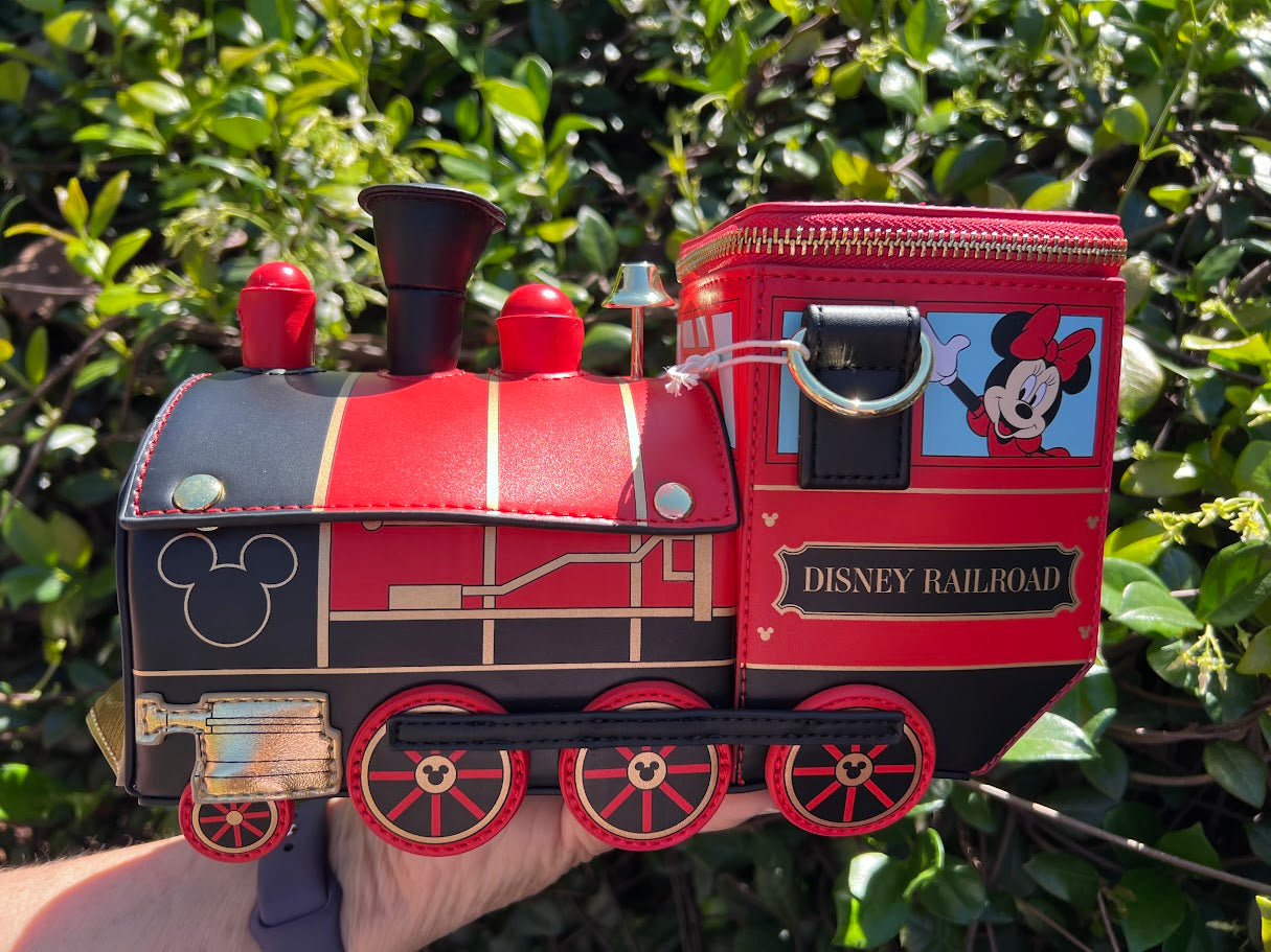 Mickey & Minnie WDW Railway Loungefly Purse