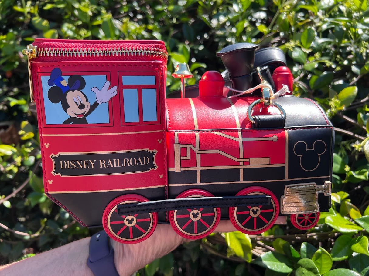 Mickey & Minnie WDW Railway Loungefly Purse
