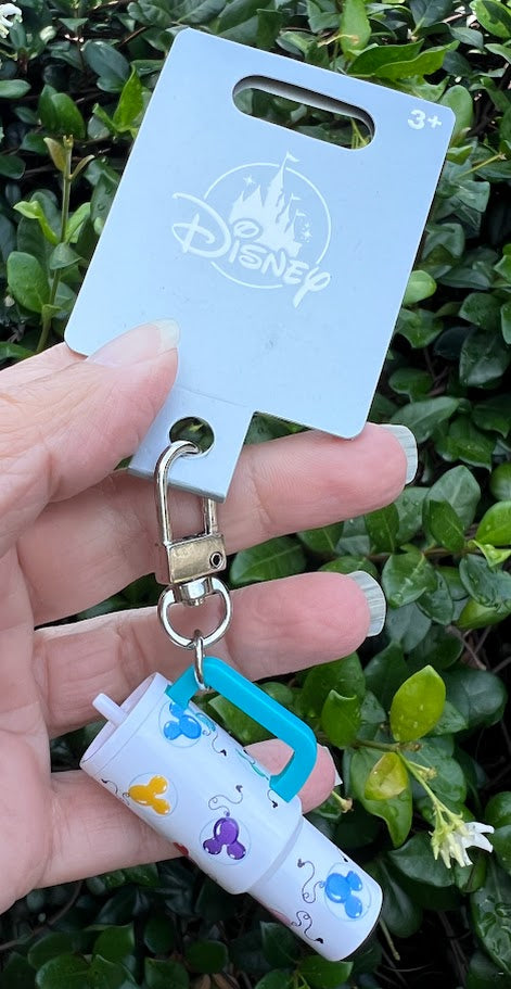 Mickey Balloons Tumbler Disney Parks Bag Clip