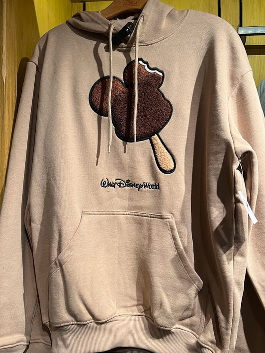 Mickey Mouse Ice Cream Bar Pull Over Adult Hoodie