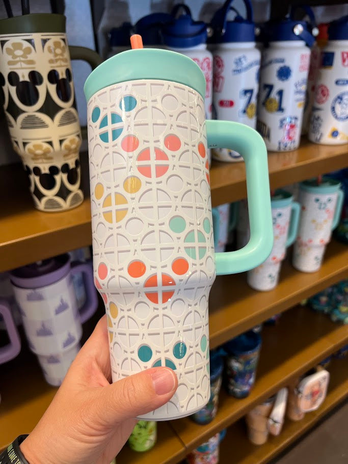 Colorful Mickey Icons Disney Parks Tumbler 30 oz.