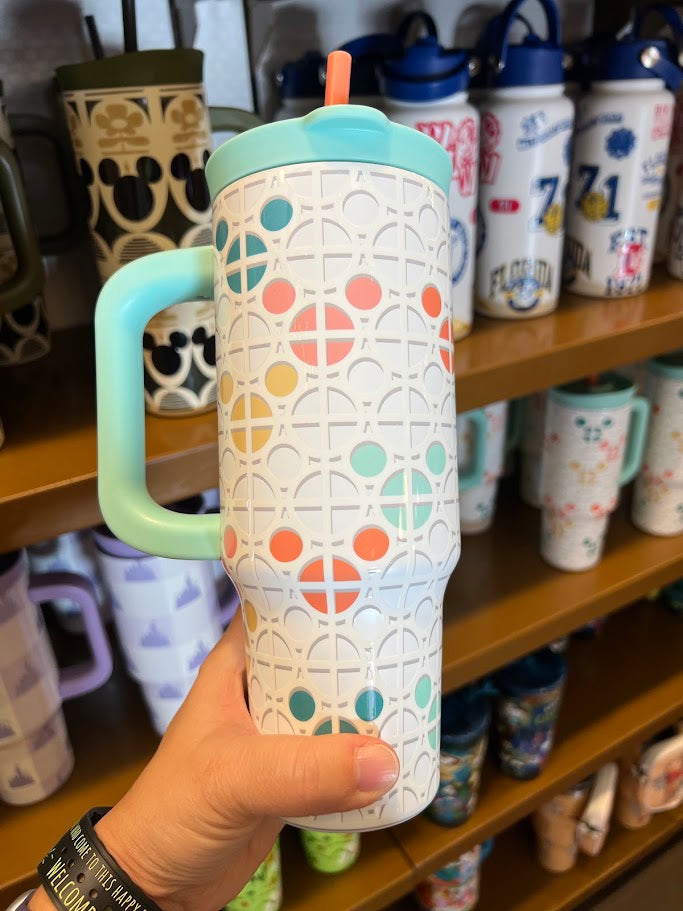 Colorful Mickey Icons Disney Parks Tumbler 30 oz.