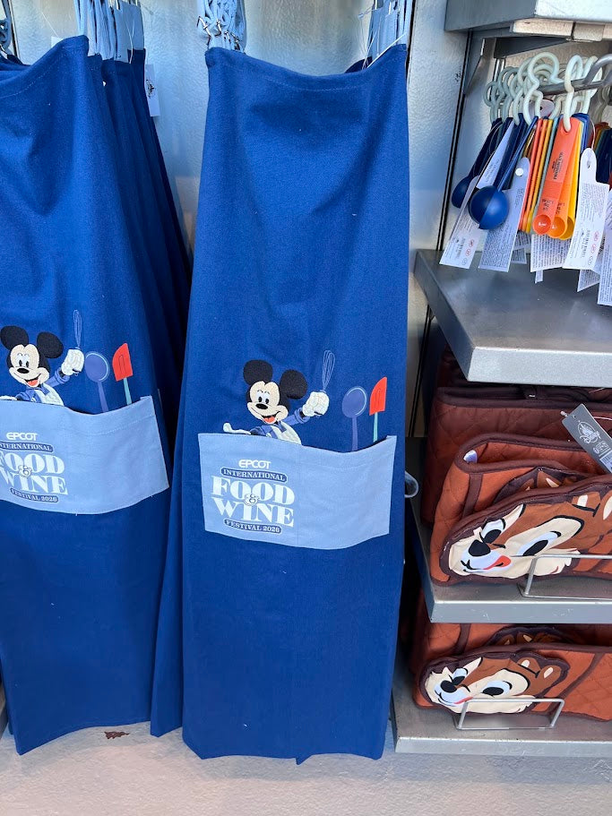 Mickey Mouse 2026 Epcot Food & Wine Festival Apron