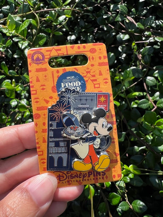 Mickey Mouse 2026 Epcot Food & Wine Festival Disney Pin