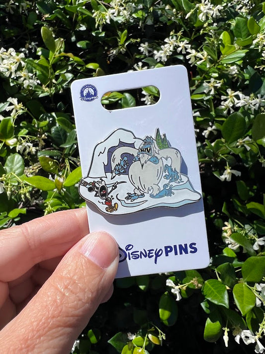 Mickey & Yeti Disney Pin