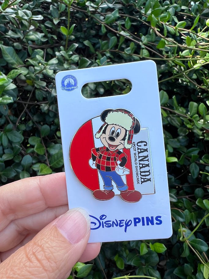 Mickey Mouse Canada Pavilion Epcot World Showcase Disney Pin