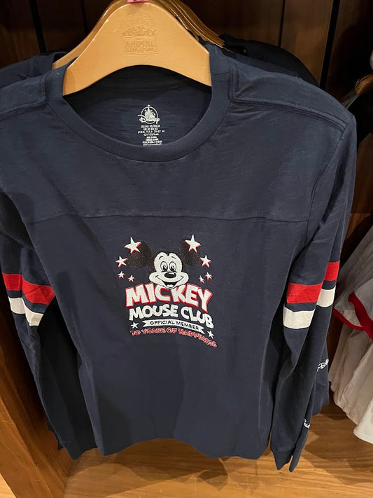 Mickey Mouse Club 70th Anniversary Long Sleeve Shirt