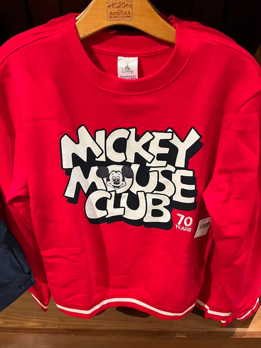 Mickey Mouse Club Adult Sweatshirt