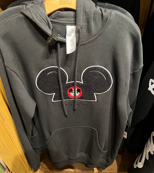 Mickey Mouse Ear Hat Pull Over Adult Hoodie