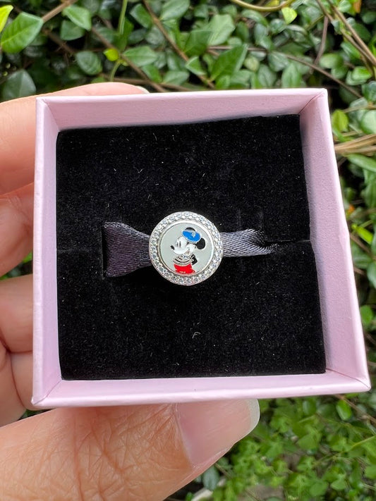 Mickey Mouse France Pavilion Epcot Pandora Charm