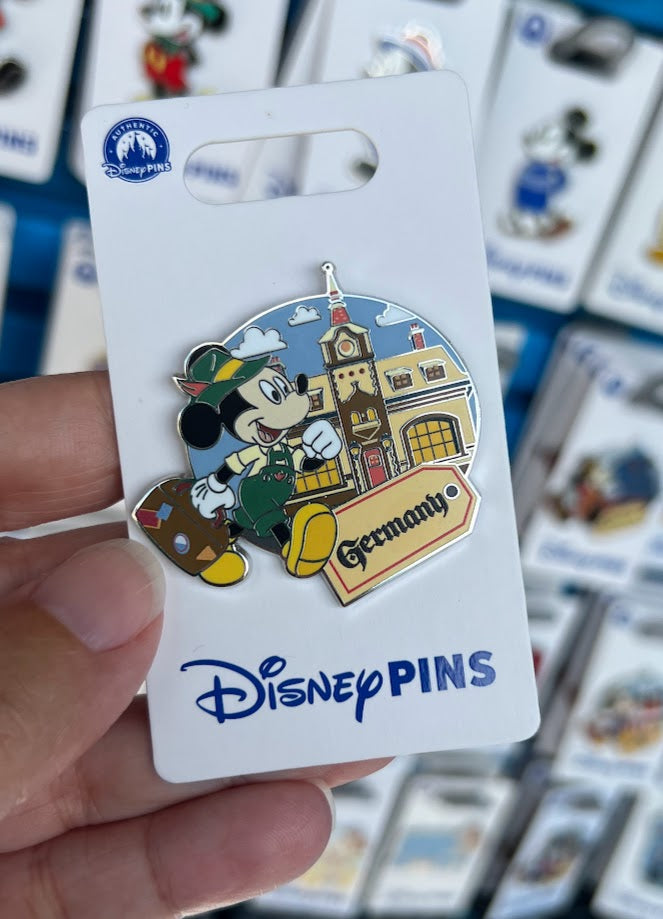 Mickey Mouse Germany Pavilion Epcot World Showcase Disney Pin