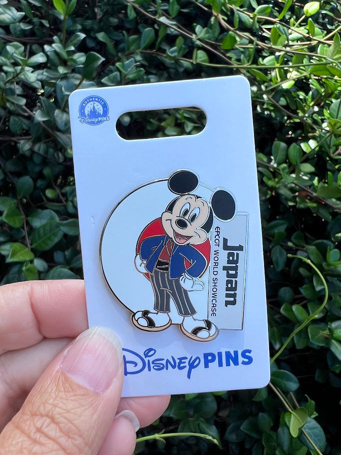 Mickey Mouse Japan Pavilion Epcot World Showcase Disney Pin