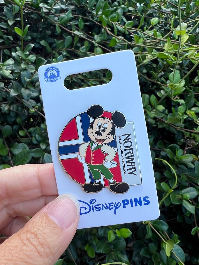 Mickey Mouse Norway Pavilion Epcot World Showcase Disney Pin