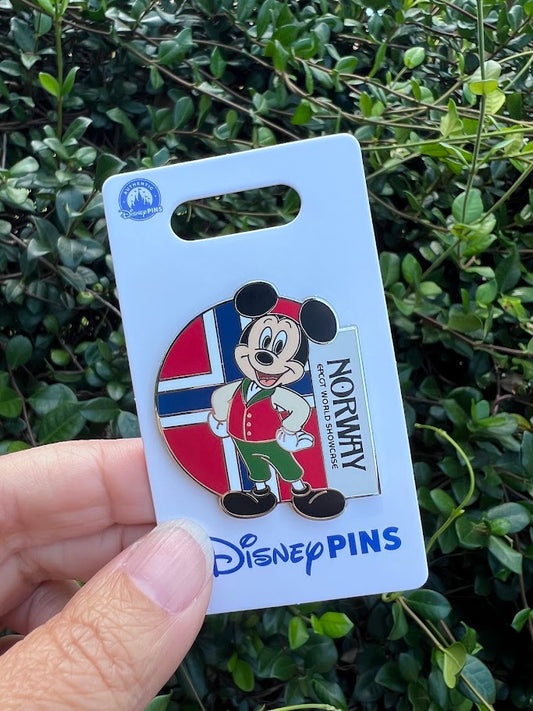 Mickey Mouse Norway Pavilion Epcot World Showcase Disney Pin