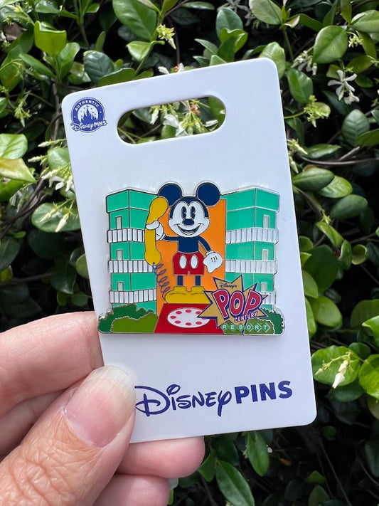 Mickey Phone Pop Century Resort Disney Pin