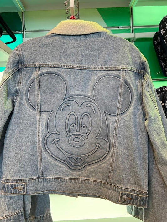 Mickey Mouse Sherpa Denim Jacket