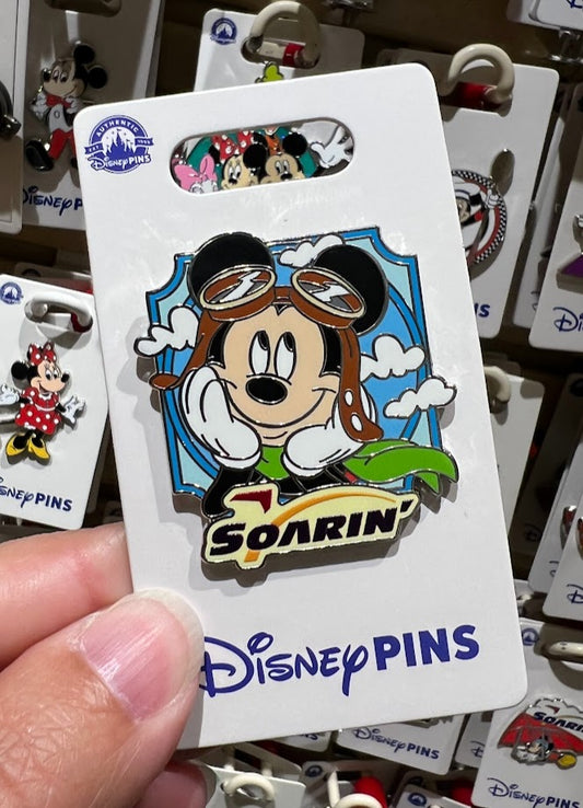 Mickey Mouse Soarin' Disney Pin