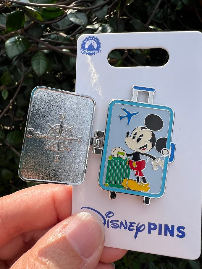 Mickey Mouse Suitcase Disney Pin