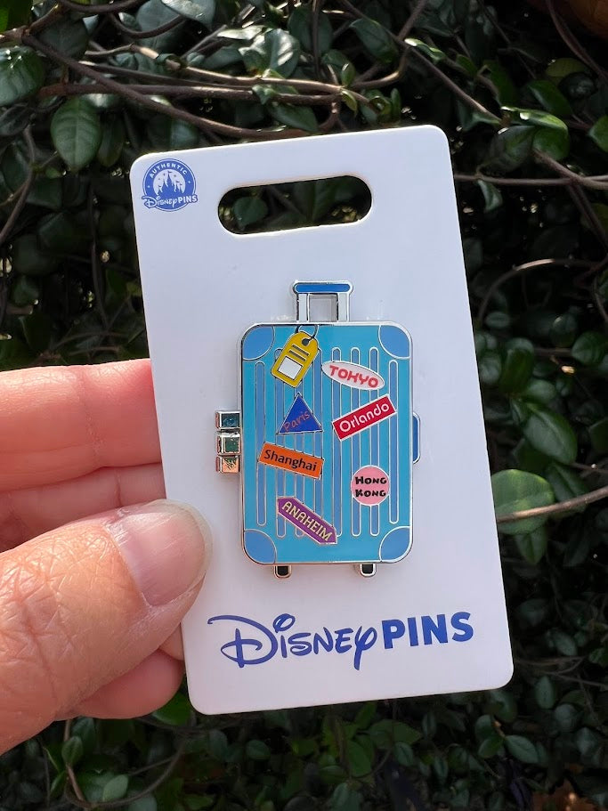 Mickey Mouse Suitcase Disney Pin