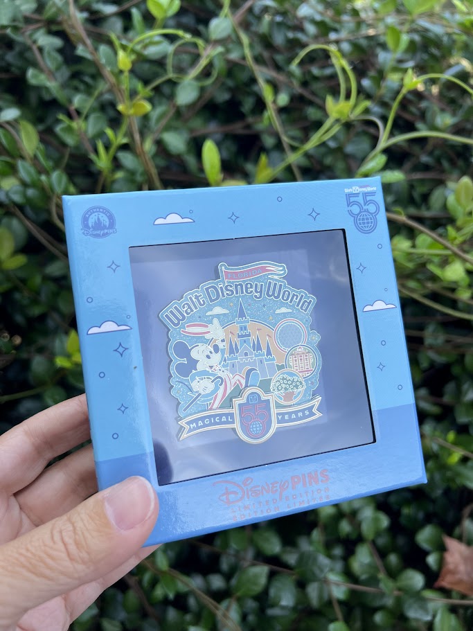 Mickey Mouse Walt Disney World 55th Anniversary Mini Jumbo Disney Pin