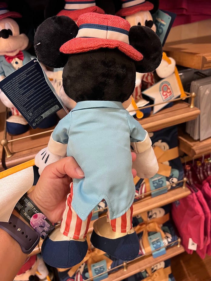 Mickey Mouse Walt Disney World 55th Anniversary Plush
