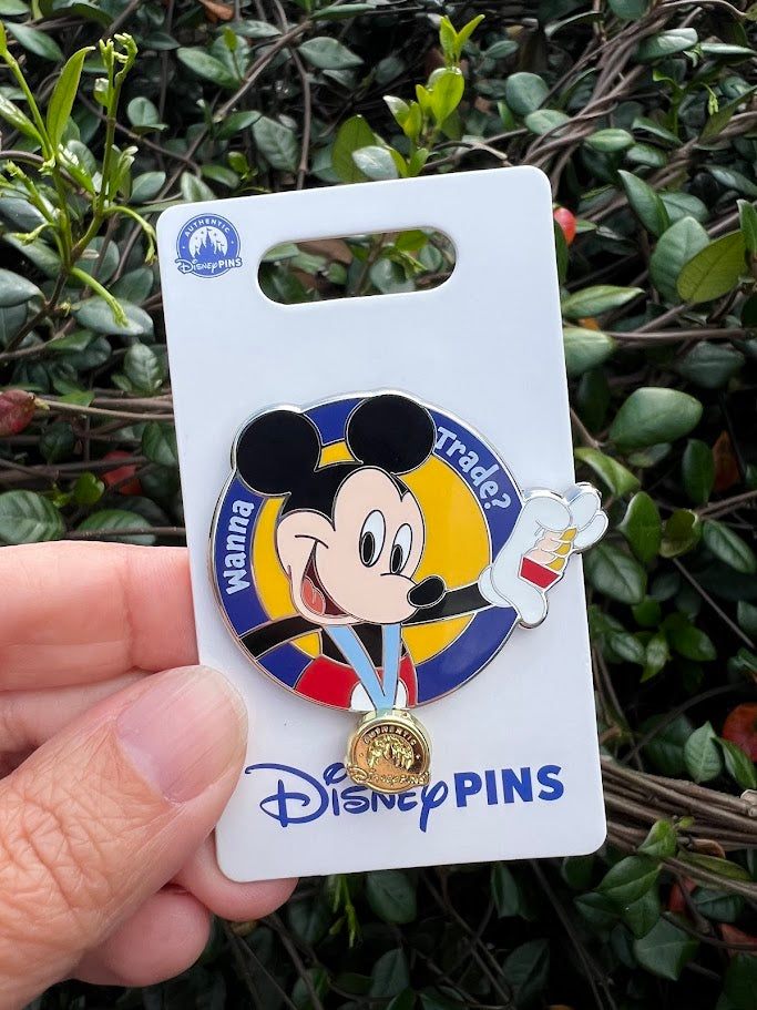 Mickey Mouse Wanna Trade Disney Pin
