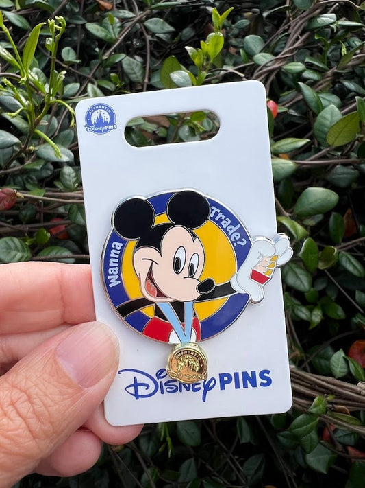 Mickey Mouse Wanna Trade Disney Pin