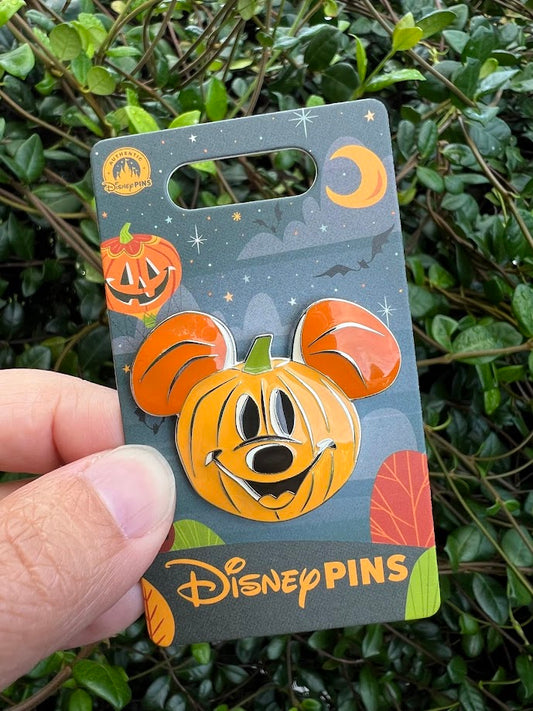 Mickey Pumpkin Halloween 2025 Disney Pin