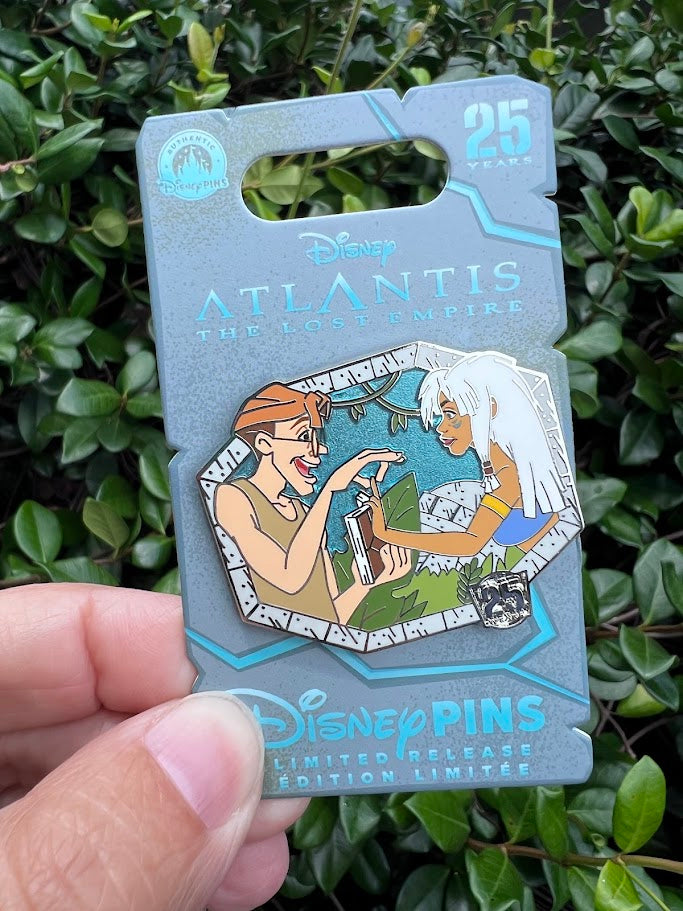 Milo & Kida Atlantis 25th Anniversary Disney Pin