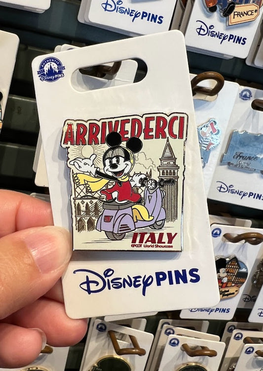 Minnie Mouse Arrivederci Italy Pavilion Epcot World Showcase Disney Pin
