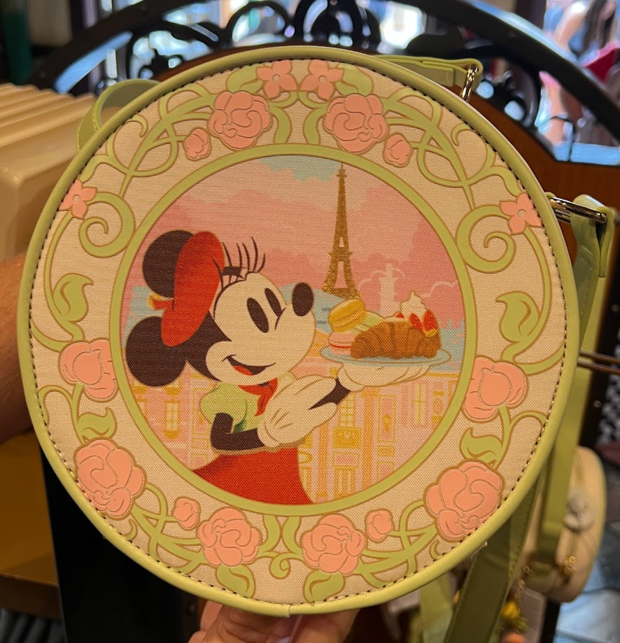 Minnie Mouse France Pavilion Epcot World Showcase Crossbody Bag