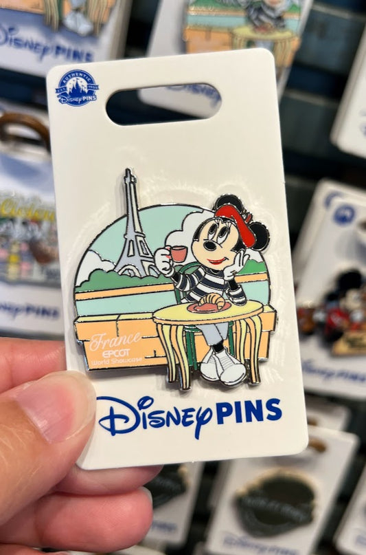 Minnie Mouse France Pavilion Epcot World Showcase Disney Pin