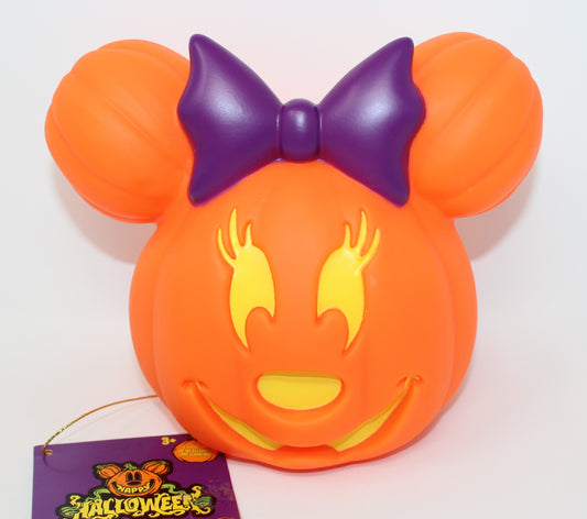 Minnie Mouse Pumpkin Halloween Table Light