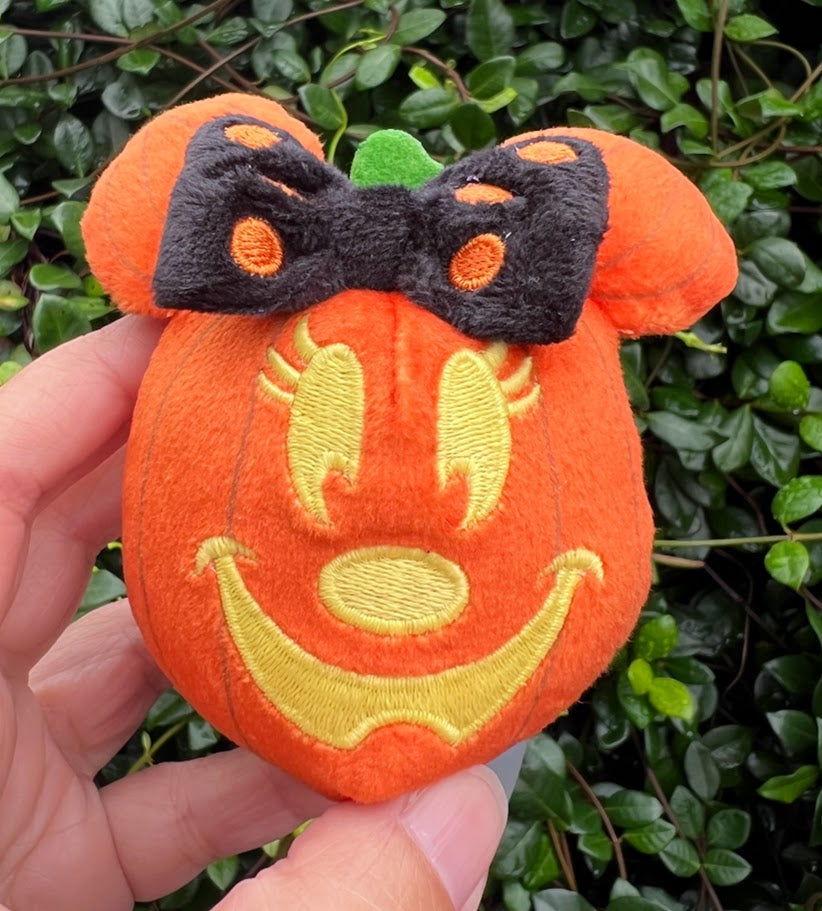 Minnie Pumpkin Halloween Headband Plush