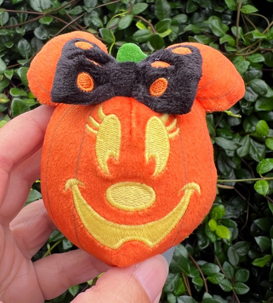 Minnie Pumpkin Halloween Headband Plush