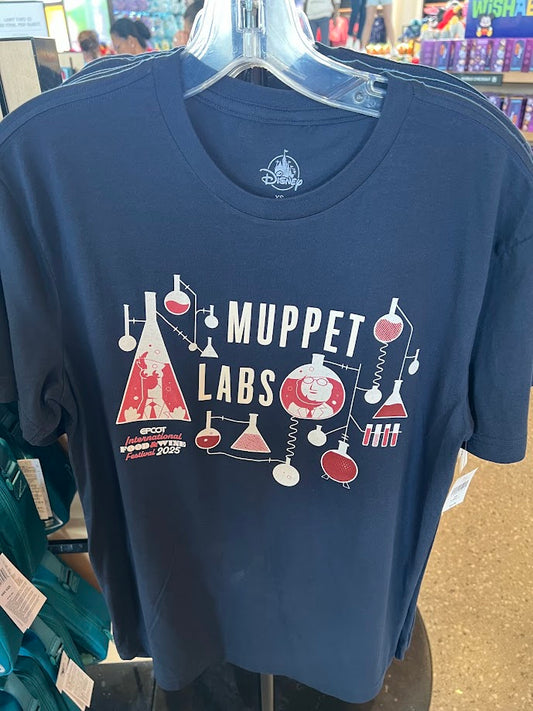 Muppet Labs 2025 Epcot Food & Wine Festival Adult T-Shirt
