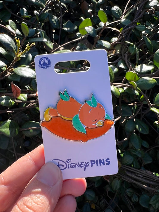 Orange Bird on a Pillow Disney Pin