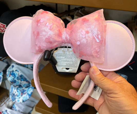 Pink Mickey Icons Minnie Mouse Ears Headband