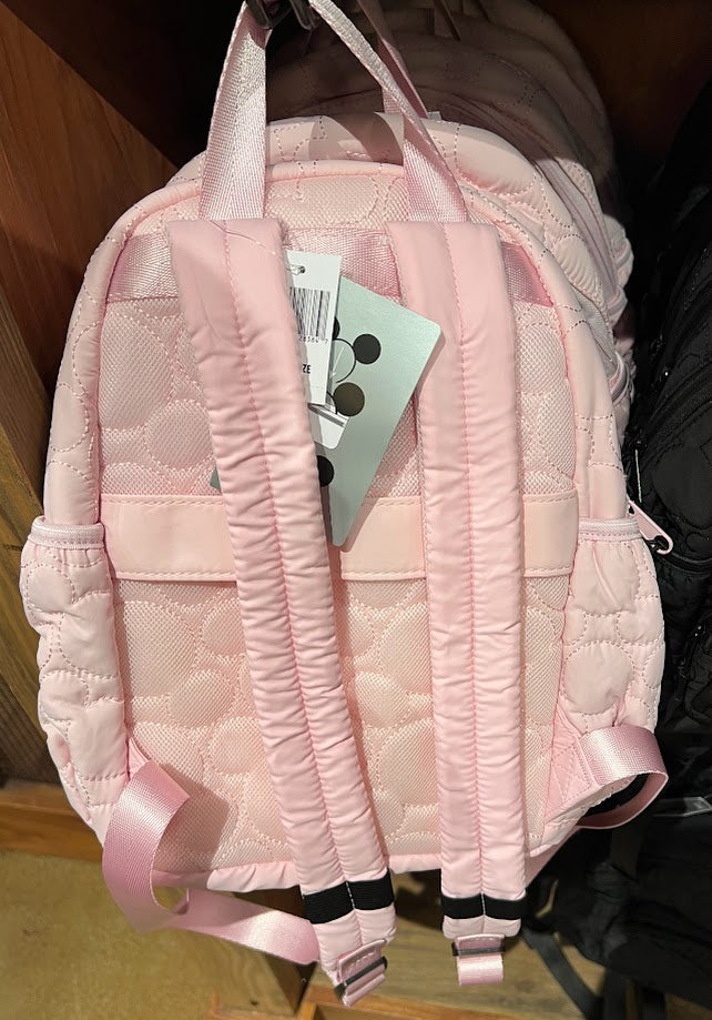 Pink Mickey Mouse Walt Disney World Quilted Mini Backpack
