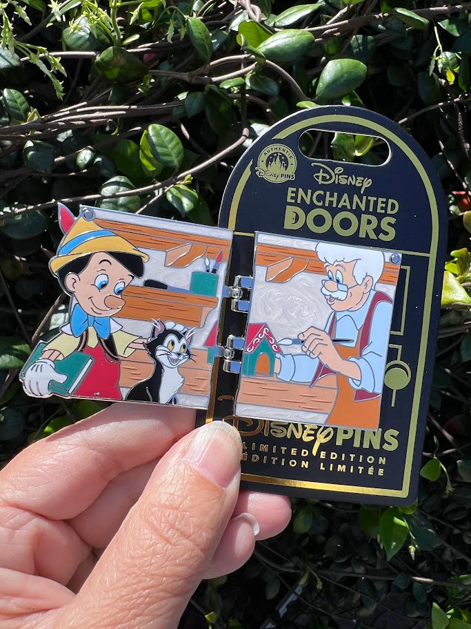 Pinocchio Enchanted Doors Limited Edition Disney Pin