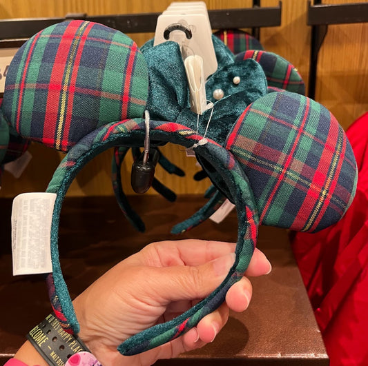 Walt Disney World Plaid Christmas Sweatshirt