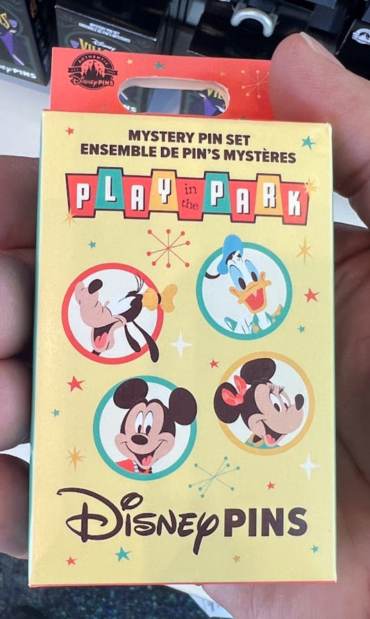Play in the Park Mystery Disney Pin Pack
