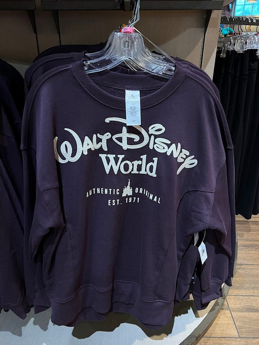 Plum Walt Disney World Sweatshirt