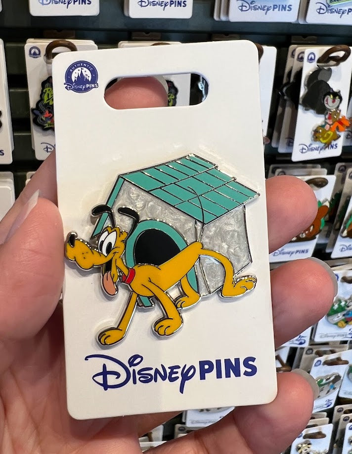 Pluto with Dog House Disney Pin – Shopping the Parks