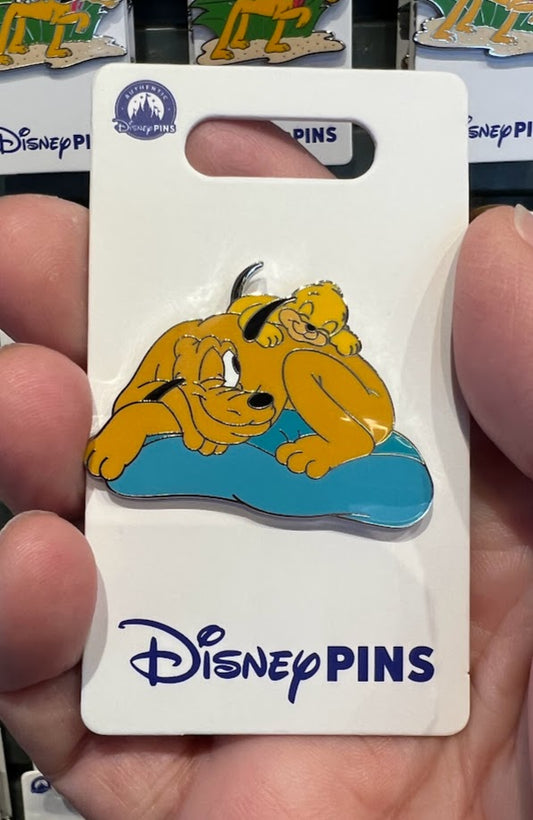 Pluto with Puppy Disney Pin