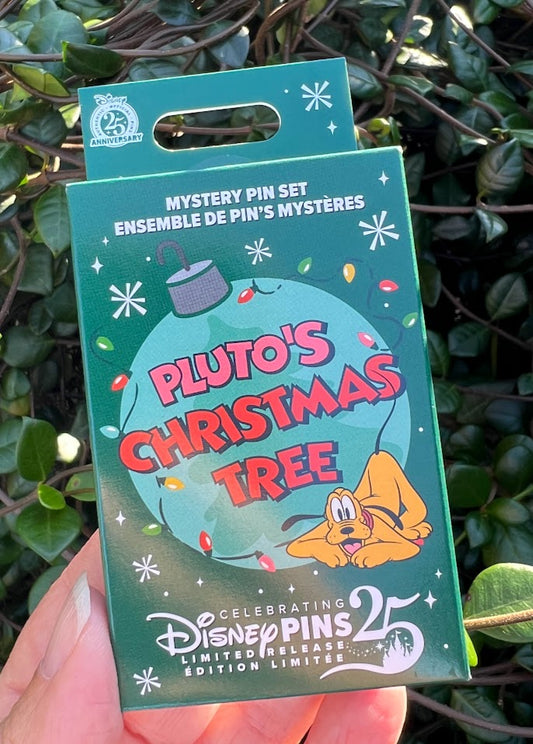 Pluto's Christmas Tree Limited Release Mystery Disney Pin Pack