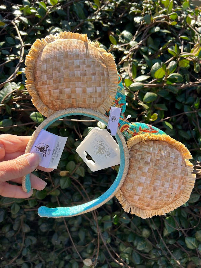 Polynesian Resort Minnie Mouse Ears Headband